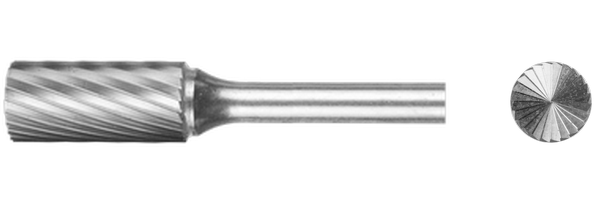 Борфреза цилиндрическая с заточенным торцом B-10-20-C-06-65