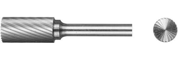 Борфреза цилиндрическая с заточенным торцом B-10-20-F-06-65