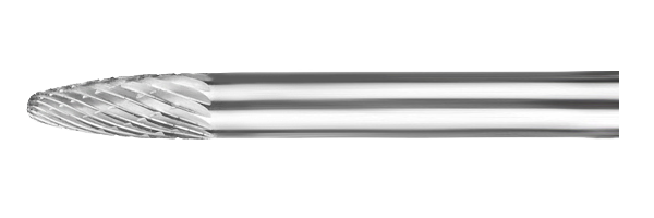 Борфреза гиперболическая со сферическим торцом F-06-16-FD-06-126