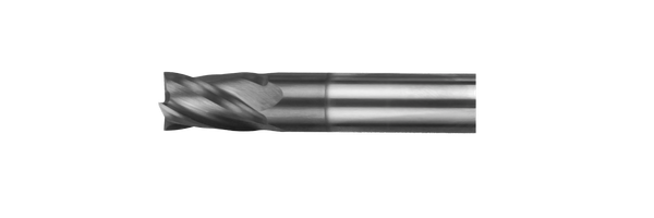 Фреза концевая цельная с плоским торцом,  стандартной длины EM 2-3-40-8.3.30-12 с покрытием