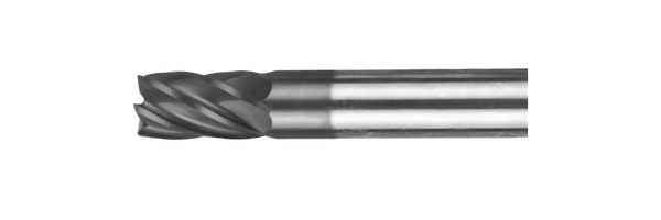 Фреза концевая цельная с плоским торцом,  стандартной длины EM 3-3-40-8.4.30-05 с покрытием