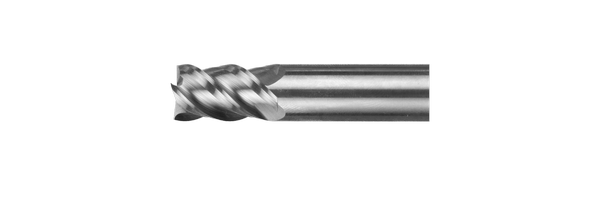 Фреза концевая цельная с плоским торцом,  стандартной длины EM10-10-64-22.4.45-05 