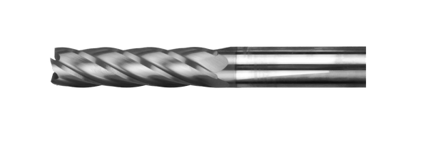 Фреза концевая цельная с плоским торцом, удлиненная EML 8-8-65-25.6.30-12 с покрытием