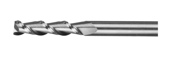 Фреза концевая цельная с плоским торцом, удлиненная EML10-10-81-38.3.45-15
